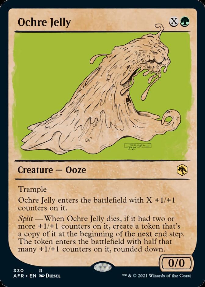 Ochre Jelly (Showcase) [Dungeons & Dragons: Adventures in the Forgotten Realms] | Devastation Store