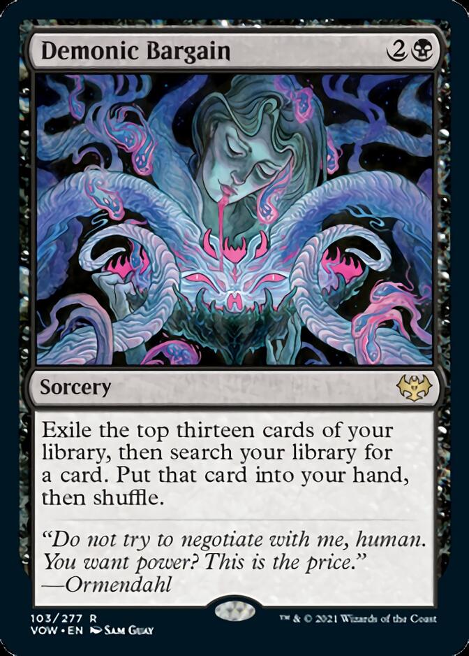 Demonic Bargain [Innistrad: Crimson Vow] | Devastation Store