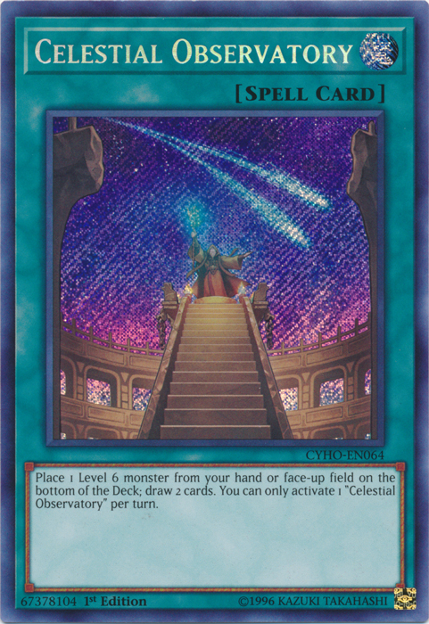 Celestial Observatory [CYHO-EN064] Secret Rare | Devastation Store