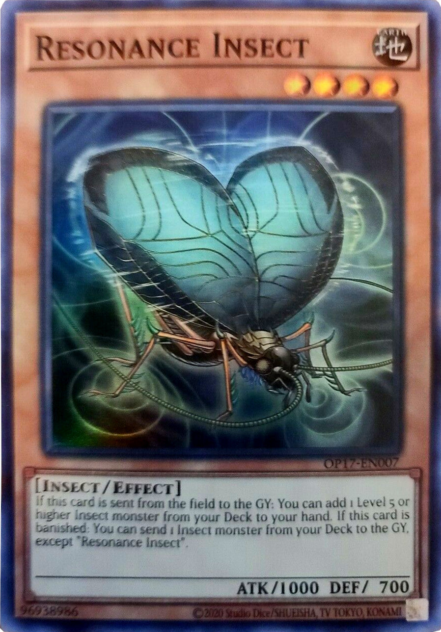 Resonance Insect [OP17-EN007] Super Rare | Devastation Store