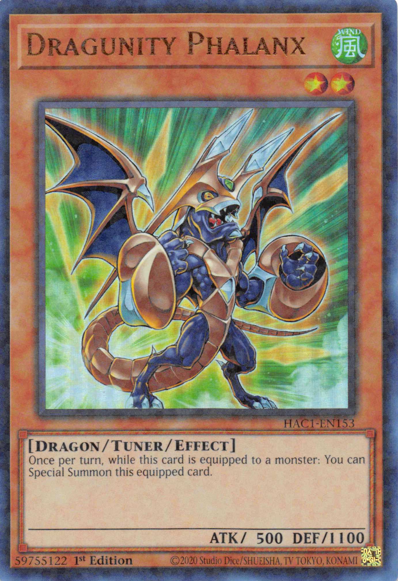 Dragunity Phalanx (Duel Terminal) [HAC1-EN153] Parallel Rare | Devastation Store