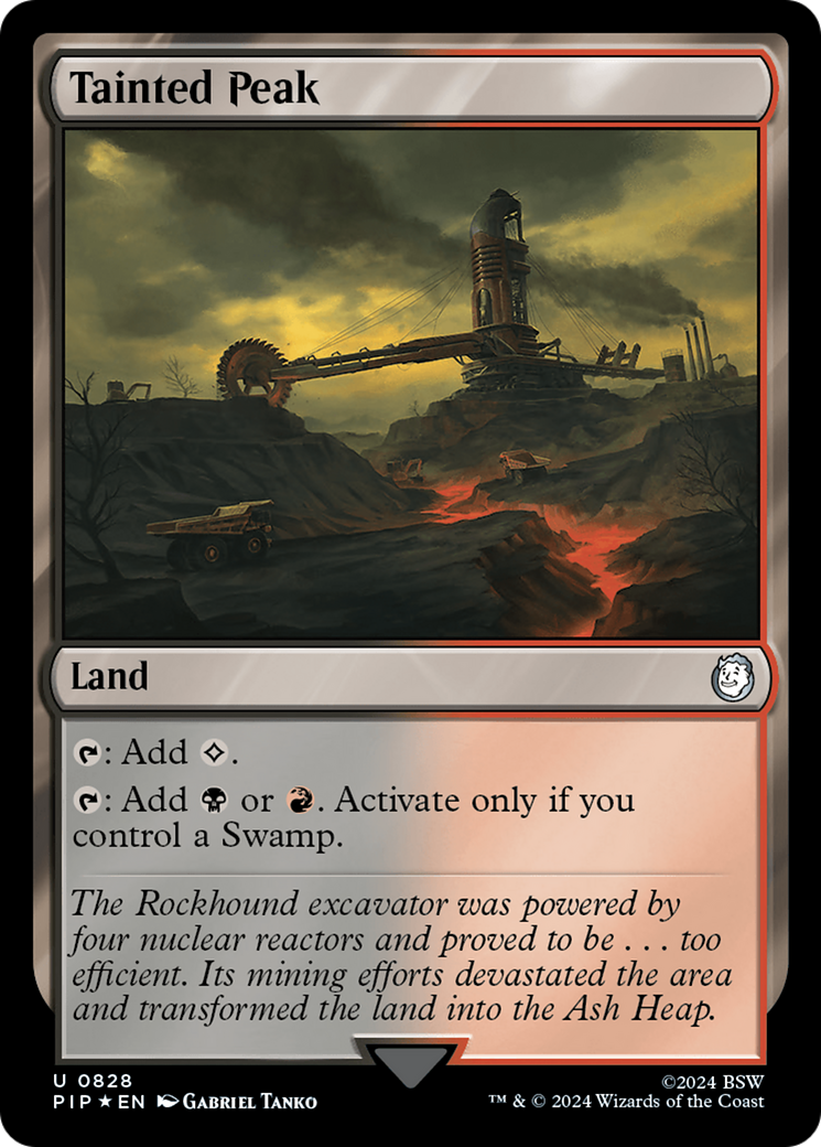 Tainted Peak (Surge Foil) [Fallout] | Devastation Store