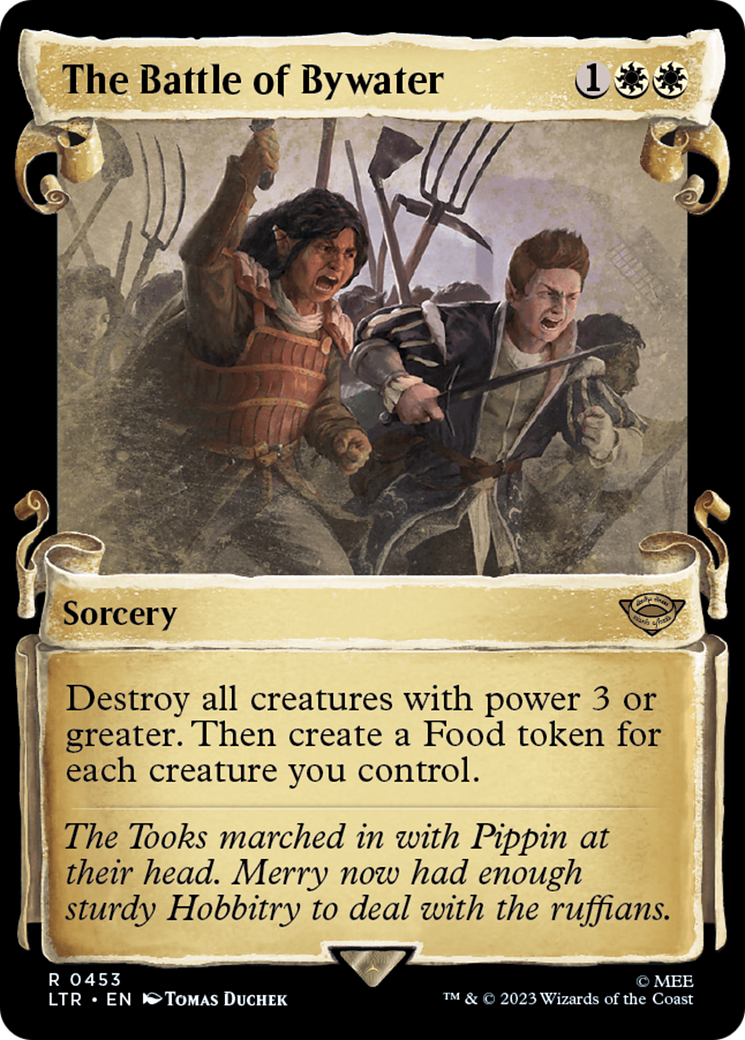 The Battle of Bywater [The Lord of the Rings: Tales of Middle-Earth Showcase Scrolls] | Devastation Store