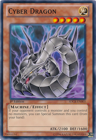 Cyber Dragon (Black) [SDCR-EN003] Common | Devastation Store