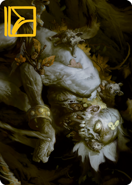 Nested Shambler Art Card (Gold-Stamped Signature) [Modern Horizons 2 Art Series] | Devastation Store