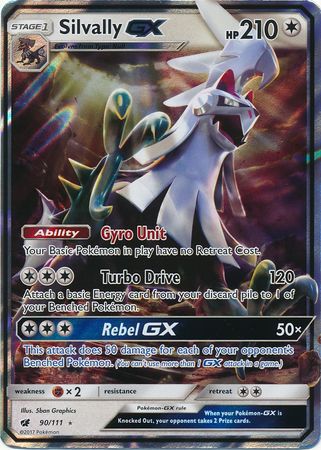 Silvally GX (90/111) (Jumbo Card) [Sun & Moon: Crimson Invasion] | Devastation Store