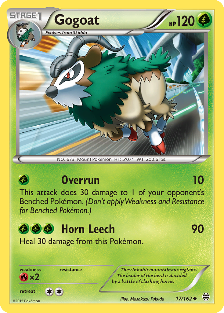 Gogoat (17/162) [XY: BREAKthrough] | Devastation Store