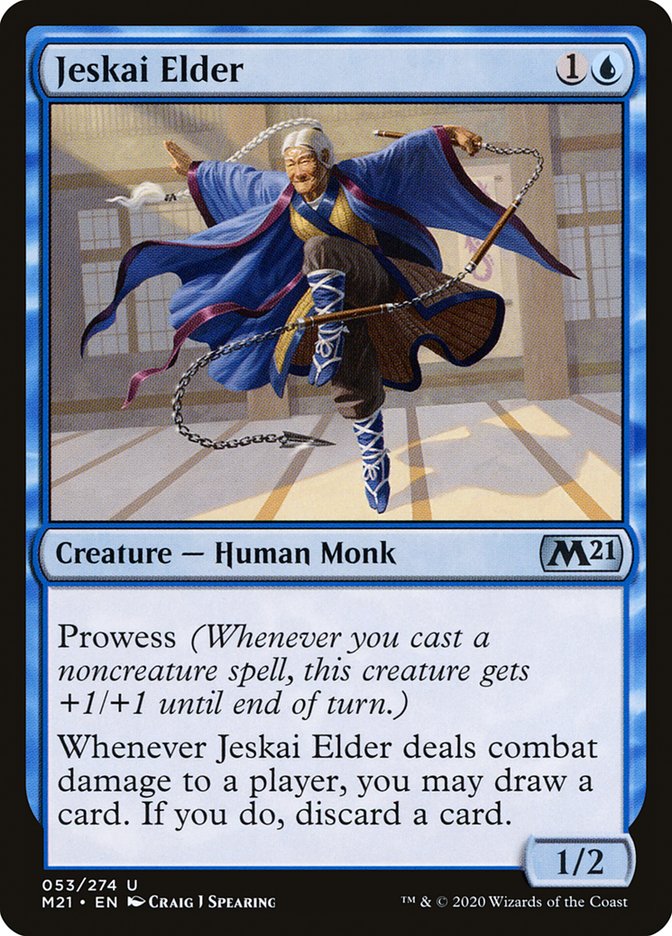 Jeskai Elder [Core Set 2021] | Devastation Store