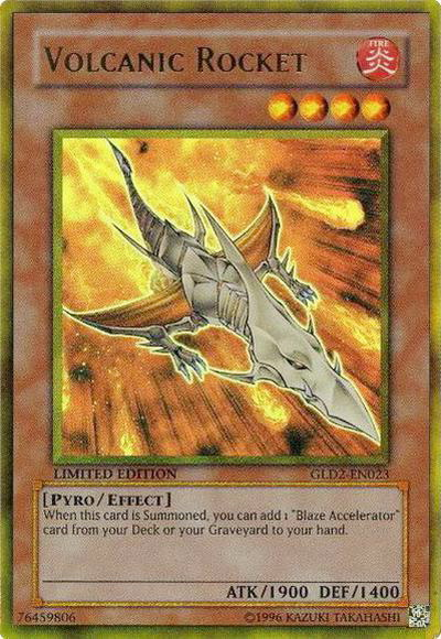 Volcanic Rocket [GLD2-EN023] Ultra Rare | Devastation Store