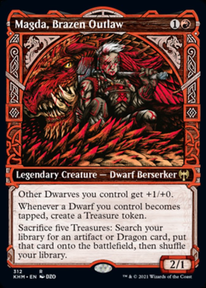 Magda, Brazen Outlaw (Showcase) [Kaldheim] | Devastation Store