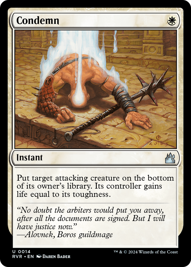 Condemn [Ravnica Remastered] | Devastation Store
