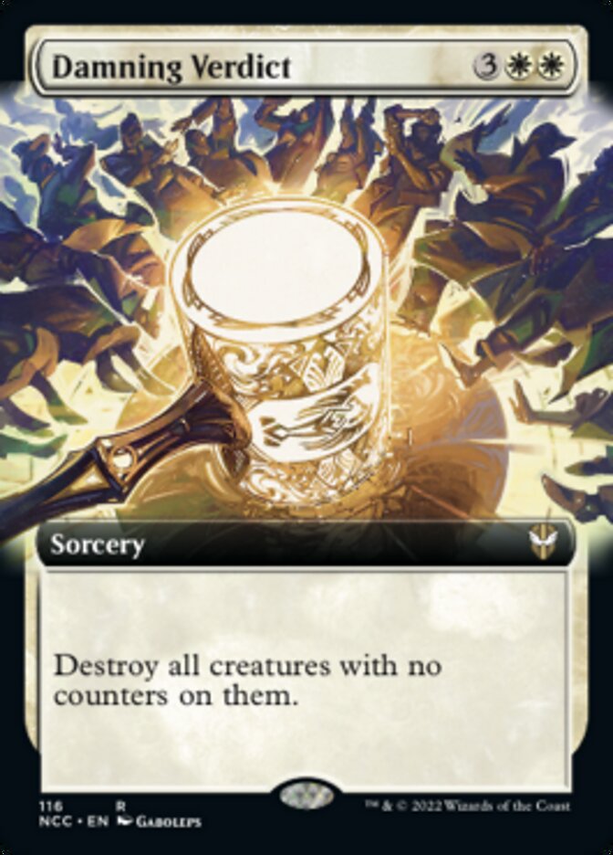 Damning Verdict (Extended Art) [Streets of New Capenna Commander] | Devastation Store