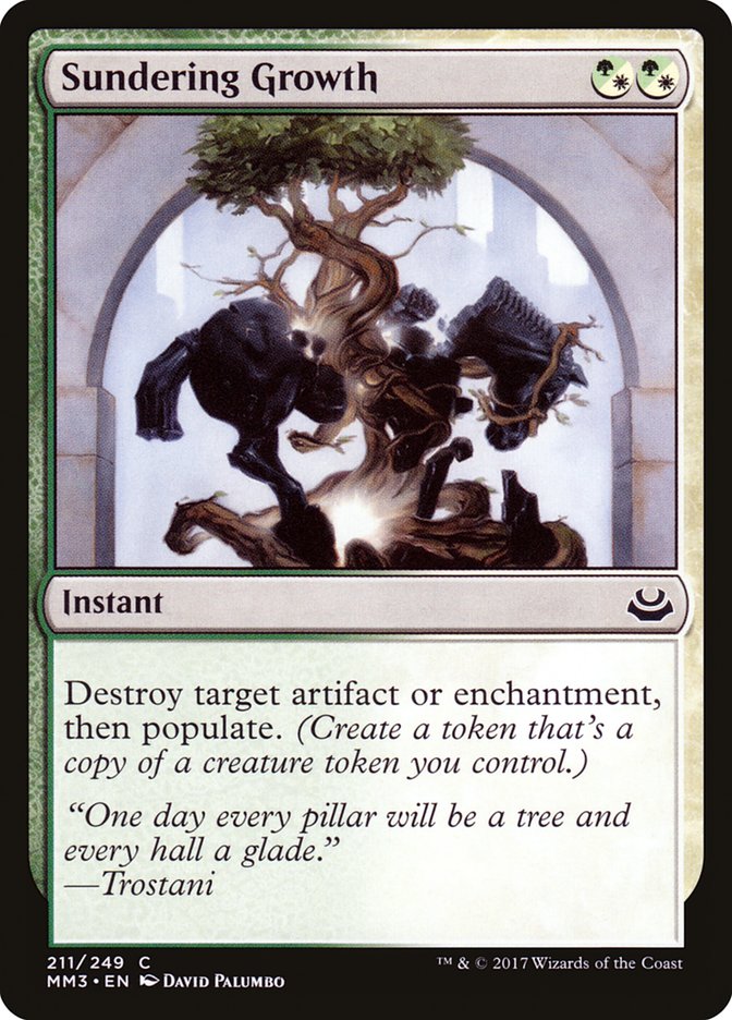 Sundering Growth [Modern Masters 2017] - Devastation Store | Devastation Store