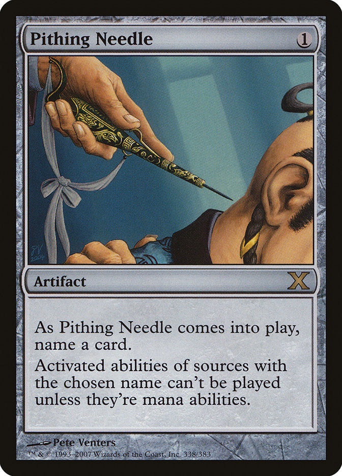 Pithing Needle [Tenth Edition] - Devastation Store | Devastation Store