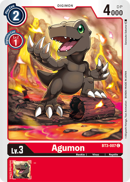 Agumon [BT3-007] [Release Special Booster Ver.1.5] | Devastation Store