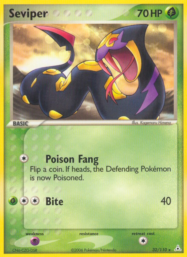 Seviper (32/110) [EX: Holon Phantoms] | Devastation Store