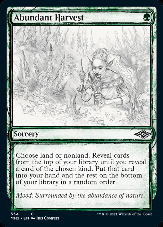 Abundant Harvest (Sketch) [Modern Horizons 2] | Devastation Store