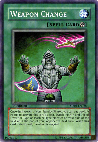 Weapon Change [SD10-EN028] Common | Devastation Store