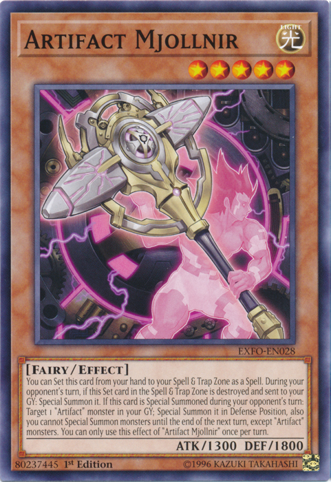 Artifact Mjollnir [EXFO-EN028] Common | Devastation Store