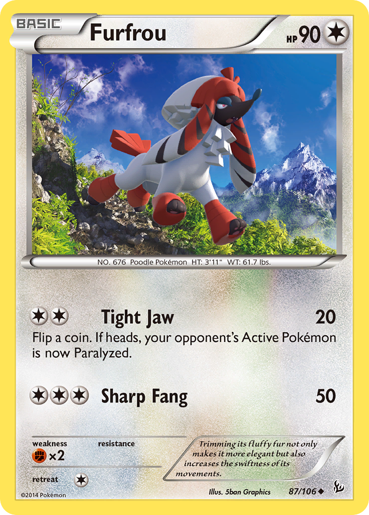 Furfrou (87/106) [XY: Flashfire] | Devastation Store