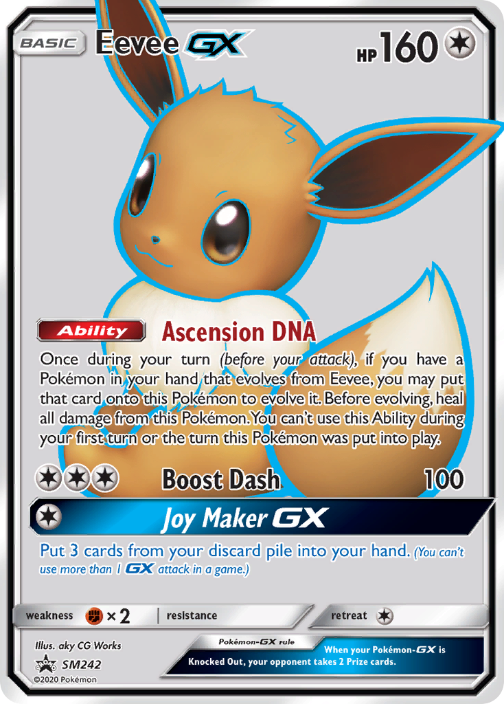 Eevee GX (SM242) [Sun & Moon: Black Star Promos] | Devastation Store