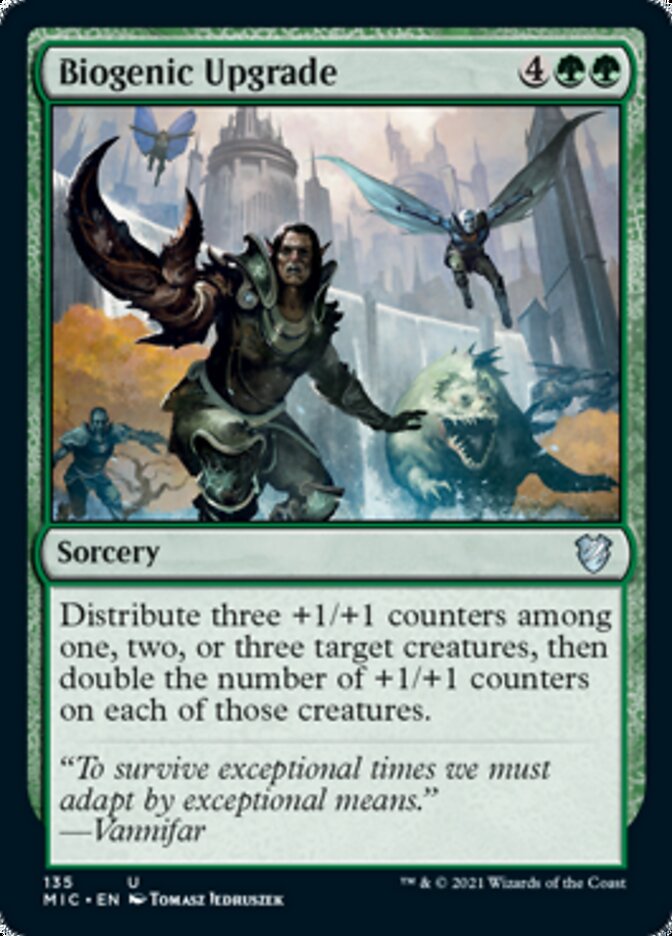 Biogenic Upgrade [Innistrad: Midnight Hunt Commander] | Devastation Store