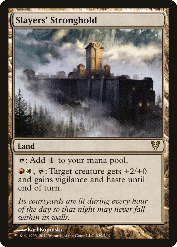 Slayers' Stronghold [Avacyn Restored] | Devastation Store