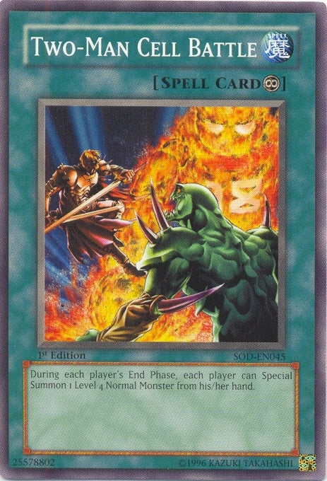 Two-Man Cell Battle [SOD-EN045] Common | Devastation Store