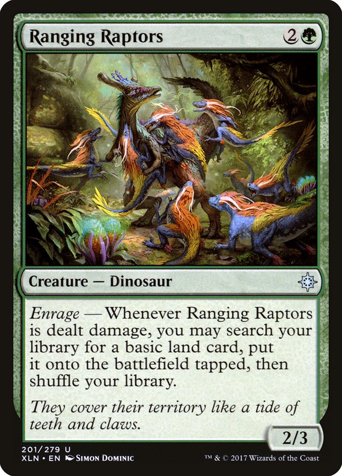 Ranging Raptors [Ixalan] | Devastation Store