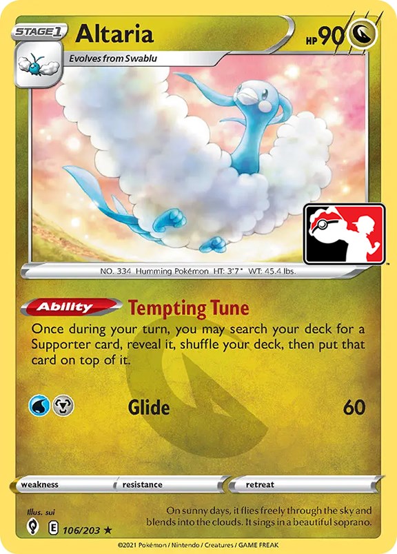 Altaria (106/203) [Prize Pack Series One] | Devastation Store