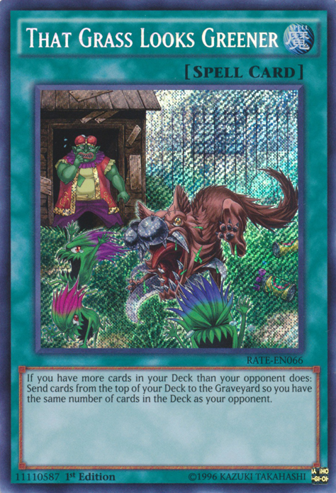 That Grass Looks Greener [RATE-EN066] Secret Rare | Devastation Store