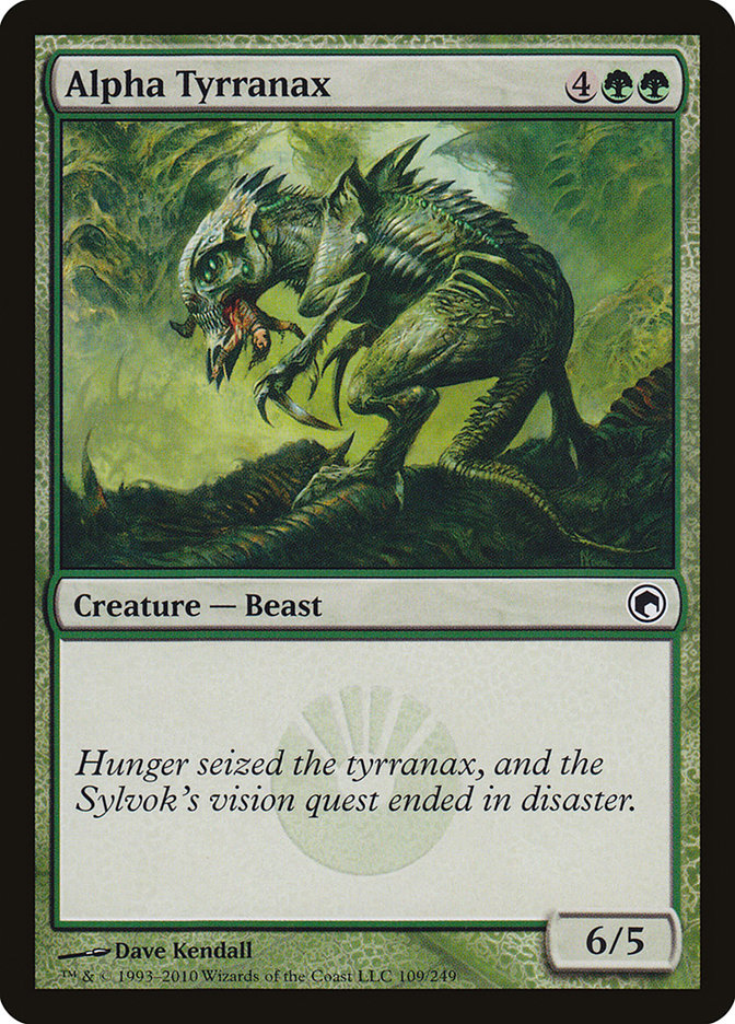 Alpha Tyrranax [Scars of Mirrodin] - Devastation Store | Devastation Store