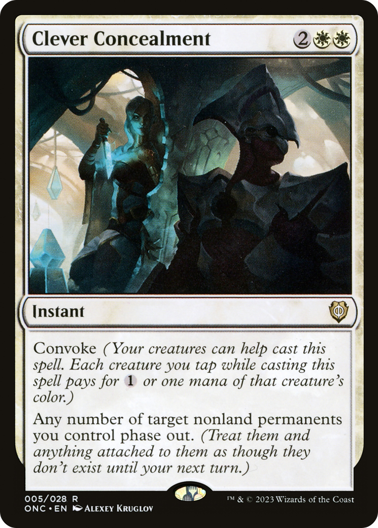 Clever Concealment [Phyrexia: All Will Be One Commander] | Devastation Store