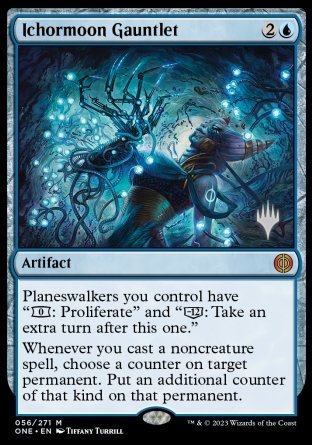 Ichormoon Gauntlet (Promo Pack) [Phyrexia: All Will Be One Promos] | Devastation Store