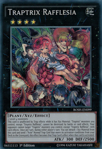 Traptrix Rafflesia [BOSH-EN099] Secret Rare | Devastation Store