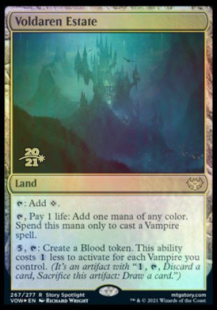 Voldaren Estate [Innistrad: Crimson Vow Prerelease Promos] | Devastation Store
