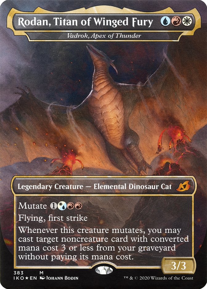 Vadrok, Apex of Thunder - Rodan, Titan of Winged Fury (Godzilla Series) [Ikoria: Lair of Behemoths] | Devastation Store