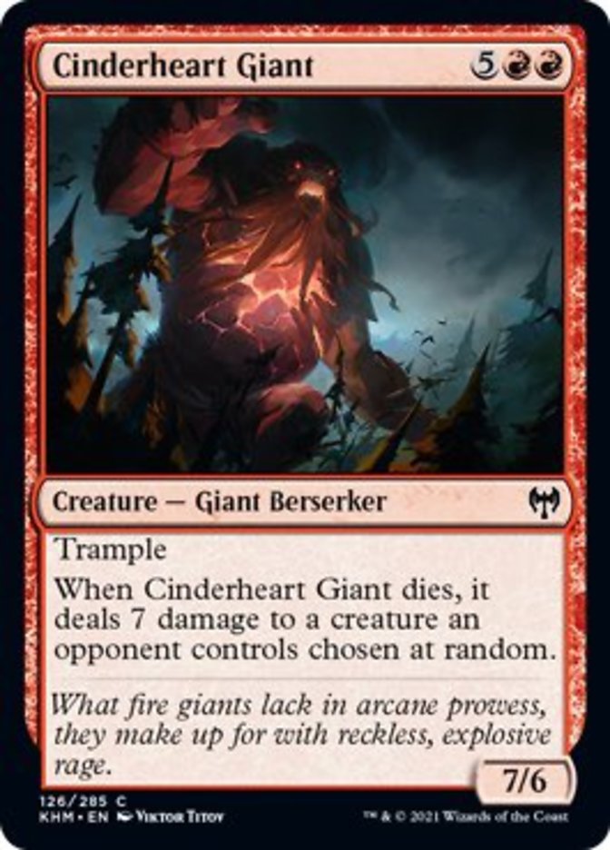 Cinderheart Giant [Kaldheim] | Devastation Store