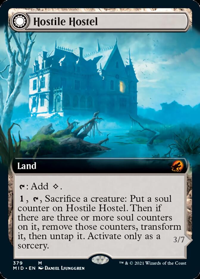 Hostile Hostel // Creeping Inn (Extended) [Innistrad: Midnight Hunt] | Devastation Store