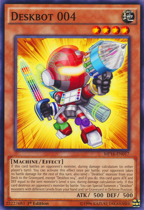 Deskbot 004 [MP16-EN017] Common | Devastation Store