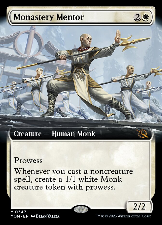 Monastery Mentor (Extended Art) [March of the Machine] | Devastation Store