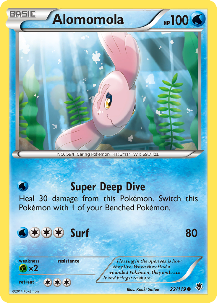 Alomomola (22/119) [XY: Phantom Forces] | Devastation Store