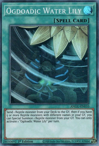 Ogdoadic Water Lily (Super Rare) [ANGU-EN010] Super Rare | Devastation Store