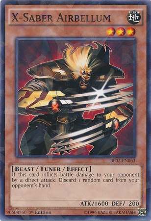 X-Saber Airbellum [BP03-EN063] Shatterfoil Rare | Devastation Store