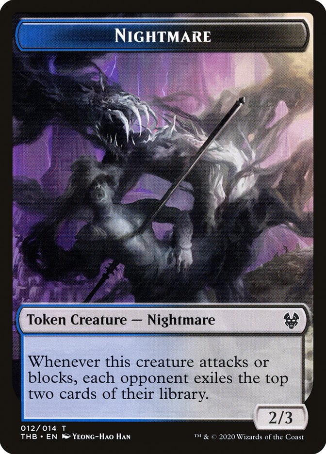 Nightmare [Theros Beyond Death Tokens] | Devastation Store