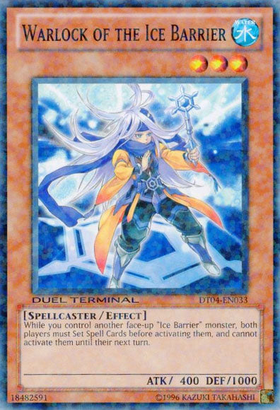 Warlock of the Ice Barrier [DT04-EN033] Common | Devastation Store