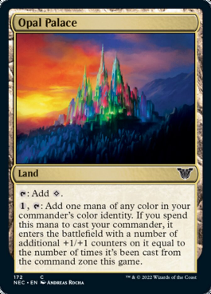 Opal Palace [Kamigawa: Neon Dynasty Commander] | Devastation Store