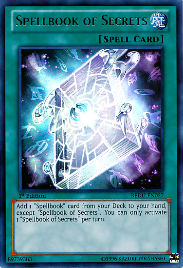 Spellbook of Secrets [REDU-EN057] Ultra Rare | Devastation Store