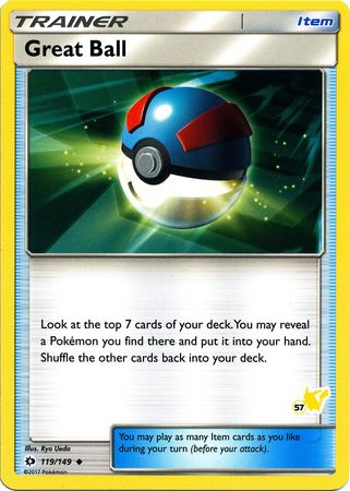 Great Ball (119/149) (Pikachu Stamp #57) [Battle Academy 2020] | Devastation Store