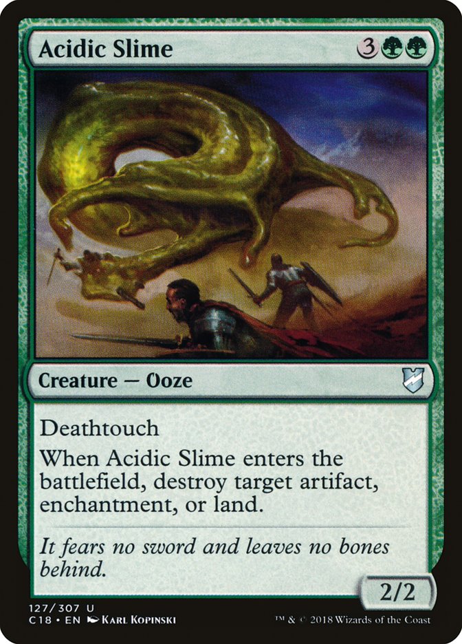 Acidic Slime [Commander 2018] | Devastation Store